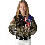 customized utsa roadrunners patriot deer camouflage varsity jacket best selling