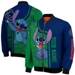 customized vancouver canucks stitch laughing blue bomber jacket best selling