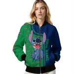 customized vancouver canucks stitch laughing blue bomber jacket best selling