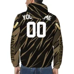 customized vanderbilt commodores abstract streaks black windbreaker jacket best selling