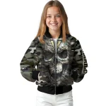 customized vanderbilt commodores camouflage skull camouflage bomber jacket best selling