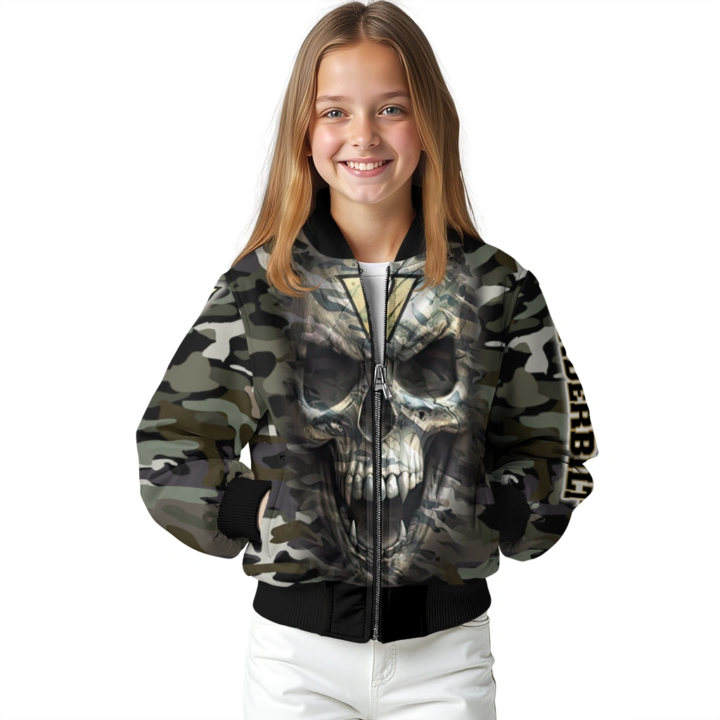 customized vanderbilt commodores camouflage skull camouflage bomber jacket top rated customized vanderbilt commodores camouflage skull camouflage bomber jacket top rated