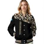 customized vanderbilt commodores camouflage splash black varsity jacket best selling