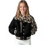 customized vanderbilt commodores camouflage splash black varsity jacket best selling