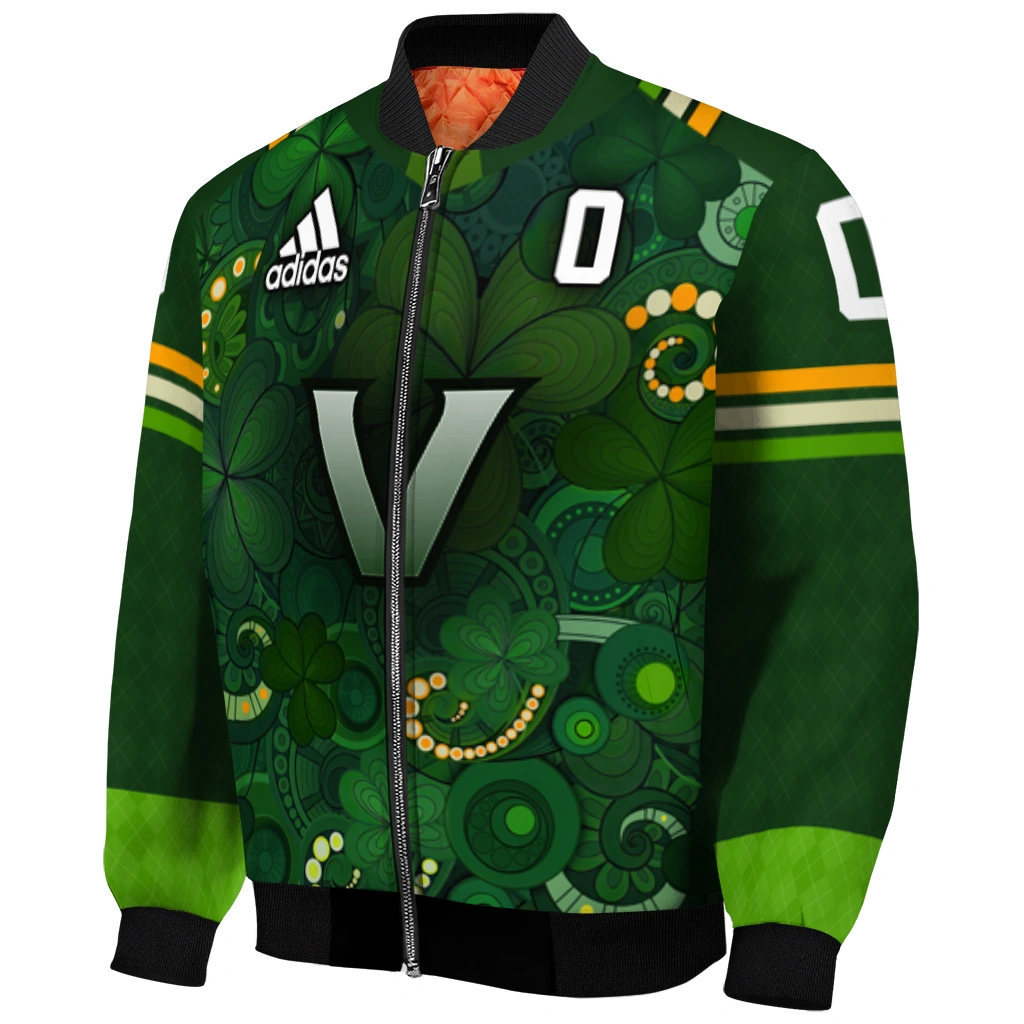 customized vanderbilt commodores shamrock vortex green bomber jacket fashion forward customized vanderbilt commodores shamrock vortex green bomber jacket fashion forward