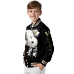 customized vanderbilt commodores snoopy head black varsity jacket best selling