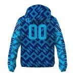 customized villanova wildcats trellis mesh navy windbreaker jacket best selling