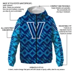 customized villanova wildcats trellis mesh navy windbreaker jacket best selling