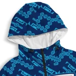 customized villanova wildcats trellis mesh navy windbreaker jacket best selling