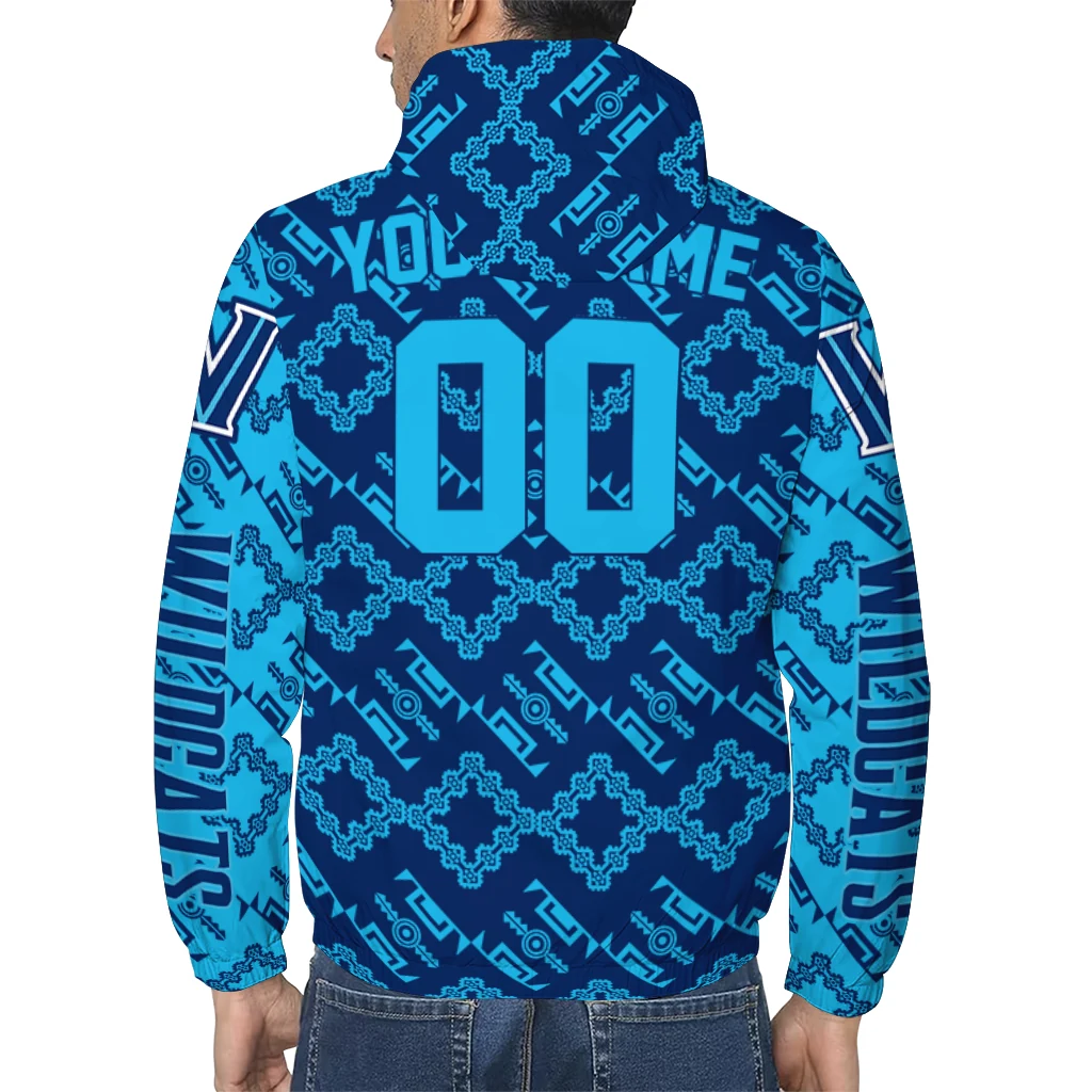 customized villanova wildcats trellis mesh navy windbreaker jacket trendy customized villanova wildcats trellis mesh navy windbreaker jacket trendy
