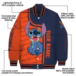 customized virginia cavaliers stitch laughing blue varsity jacket best selling
