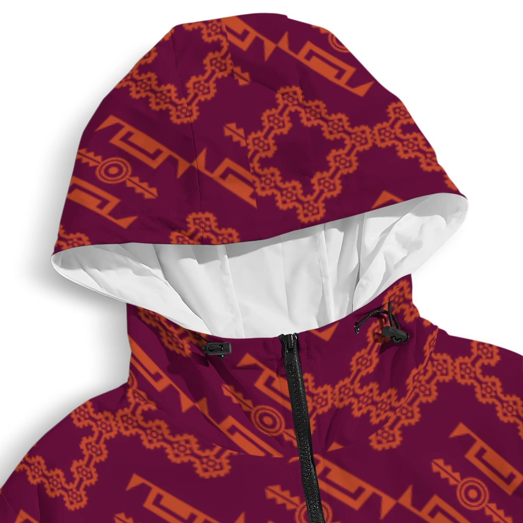 customized virginia tech hokies trellis mesh maroon windbreaker jacket premium grade customized virginia tech hokies trellis mesh maroon windbreaker jacket premium grade