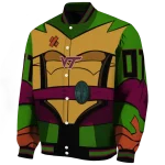 customized virginia tech hokies turtle armor varsity jacket best selling