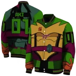 customized virginia tech hokies turtle armor varsity jacket best selling