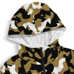 customized wake forest demon deacons camouflage mashup gold windbreaker jacket best selling