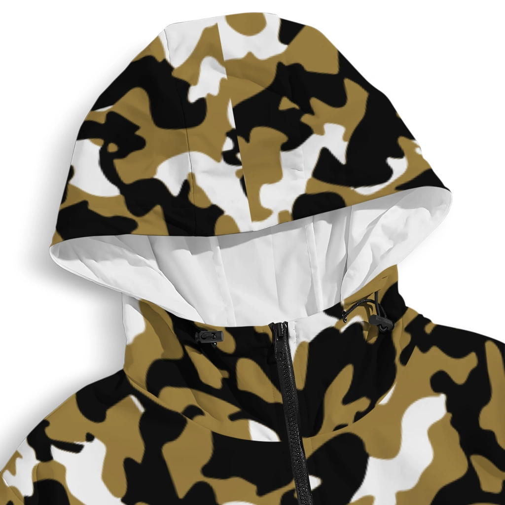 customized wake forest demon deacons camouflage mashup gold windbreaker jacket premium grade customized wake forest demon deacons camouflage mashup gold windbreaker jacket premium grade