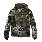 customized washington capitals skull camo camouflage windbreaker jacket best selling