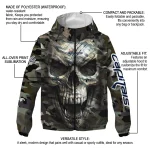 customized washington capitals skull camo camouflage windbreaker jacket best selling