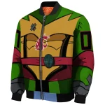 customized washington state cougars turtle armor bomber jacket best selling
