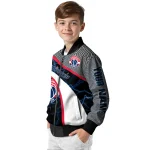 customized washington wizards electric flash blue bomber jacket best selling