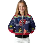 customized western kentucky hilltoppers spongebob playtime red blue bomber jacket best selling