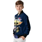 customized winnipeg jets adorable yoda blue black bomber jacket best selling
