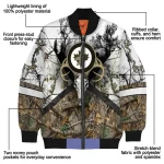 customized winnipeg jets deer skull camouflage white bomber jacket best selling