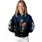 customized winnipeg jets groot football blue black varsity jacket best selling