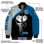 dallas mavericks edgy mask blue black bomber jacket best selling
