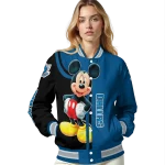 dallas mavericks mickey mouse blue varsity jacket best selling