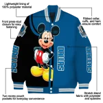 dallas mavericks mickey mouse blue varsity jacket best selling