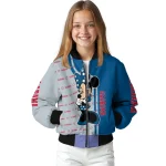 dallas mavericks minnie mouse blue bomber jacket best selling