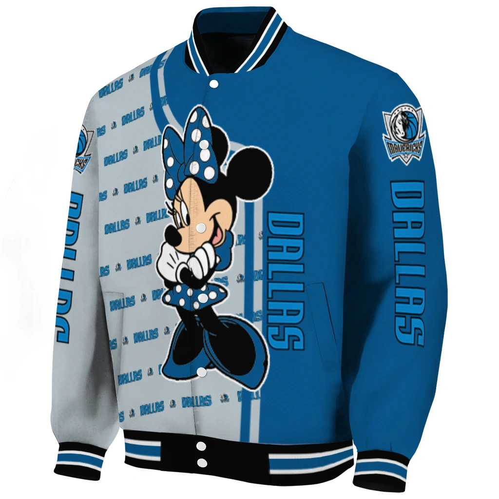 dallas mavericks minnie mouse blue varsity jacket best selling dallas mavericks minnie mouse blue varsity jacket best selling