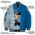 dallas mavericks minnie mouse blue varsity jacket best selling