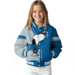 dallas mavericks snoopy attitude blue varsity jacket best selling