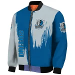 dallas mavericks urban mark blue bomber jacket best selling