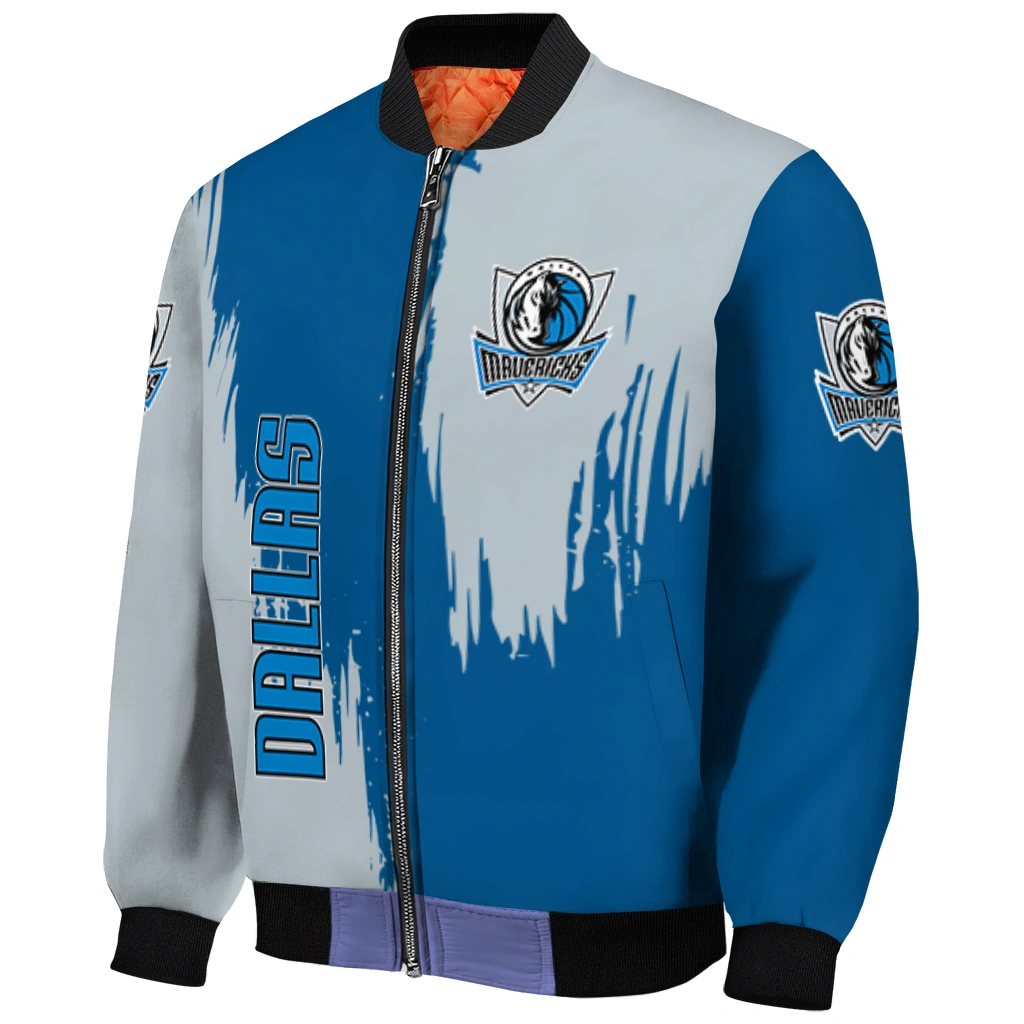 dallas mavericks urban mark blue bomber jacket fashion forward dallas mavericks urban mark blue bomber jacket fashion forward
