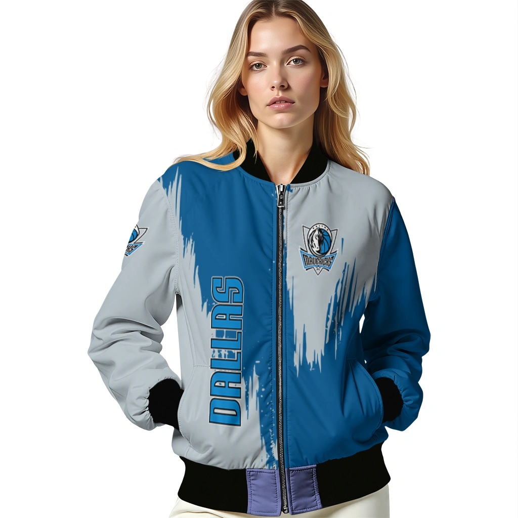 dallas mavericks urban mark blue bomber jacket latest model dallas mavericks urban mark blue bomber jacket latest model