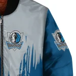 dallas mavericks urban mark blue bomber jacket best selling