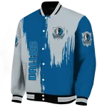 dallas mavericks urban mark blue varsity jacket best selling