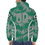 dallas stars dynamic heat wave green windbreaker jacket best selling