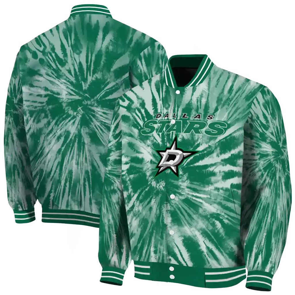 dallas stars dynamic rings green varsity jacket fashion forward dallas stars dynamic rings green varsity jacket fashion forward