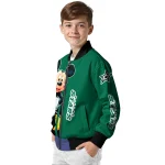 dallas stars mickey mouse green bomber jacket best selling