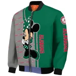 dallas stars minnie mouse green bomber jacket best selling