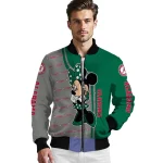 dallas stars minnie mouse green bomber jacket best selling