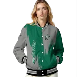 dallas stars urban mark green varsity jacket best selling