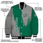dallas stars urban mark green varsity jacket best selling