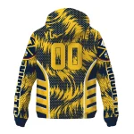 denver nuggets dynamic heat wave blue windbreaker jacket best selling