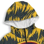 denver nuggets dynamic heat wave blue windbreaker jacket best selling
