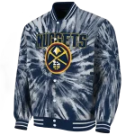 denver nuggets dynamic rings blue varsity jacket best selling